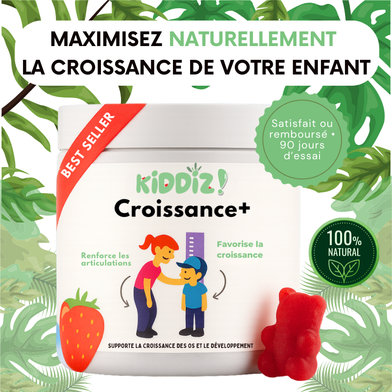 Kiddiz Gummies – 100% Naturel & Végétal